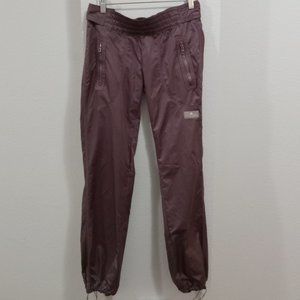 Stella Mccartney for adida's plum color track pants